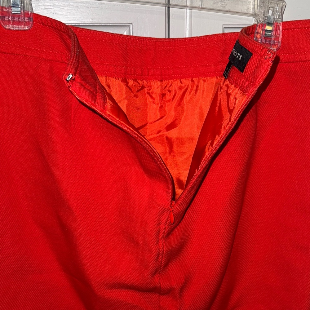 Orange Talbots Women's Pencil Skirt Size 10 - Picture 7 of 10